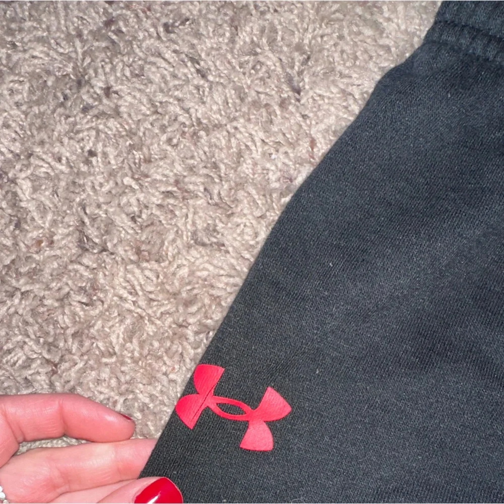 Under Armour Kids 6 Red and Black Jogger Set Little Boy UA Outfit